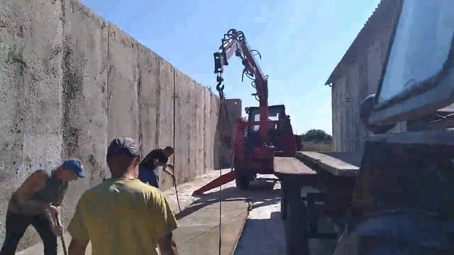 Зернохранилище за неделю!Зернохранилище из плит.Ангар от А до Я. Ангар своими руками.Склад под зерн смотреть онлайн