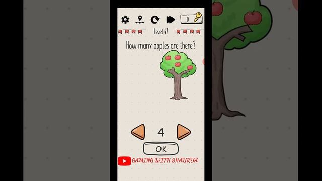 Mind maze level 47 How many apples are there? Walkthrough смотреть онлайн