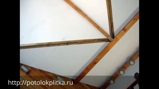Натяжные потолки в деревянном доме, компания «Строй Сервис» смотреть онлайн