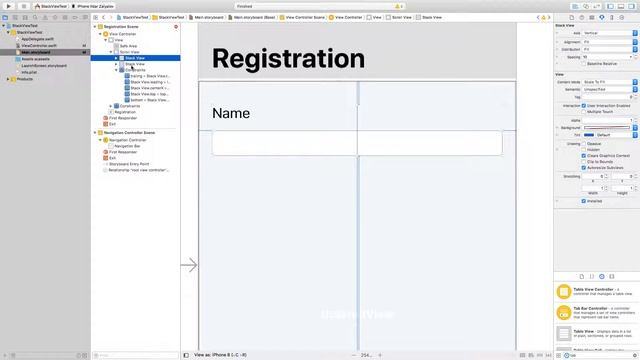Swift UIStackView смотреть онлайн