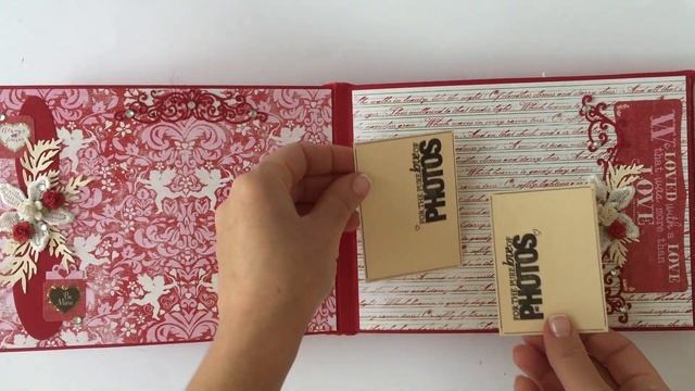 Красный романтичный альбом Love смотреть онлайн