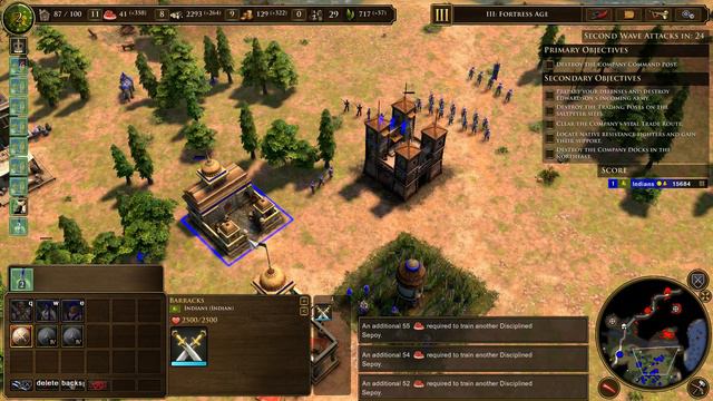 Age of Empires 3 - Asian Dynasties - India: Company Confrontation смотреть онлайн