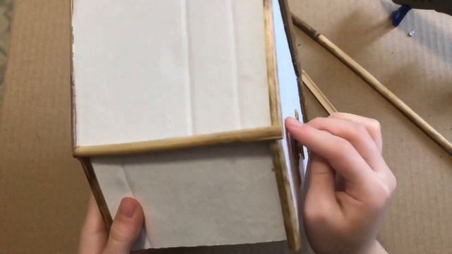 Как Сделать Новогодний ДОМИК из картона Своими руками Новогодние Поделки смотреть онлайн