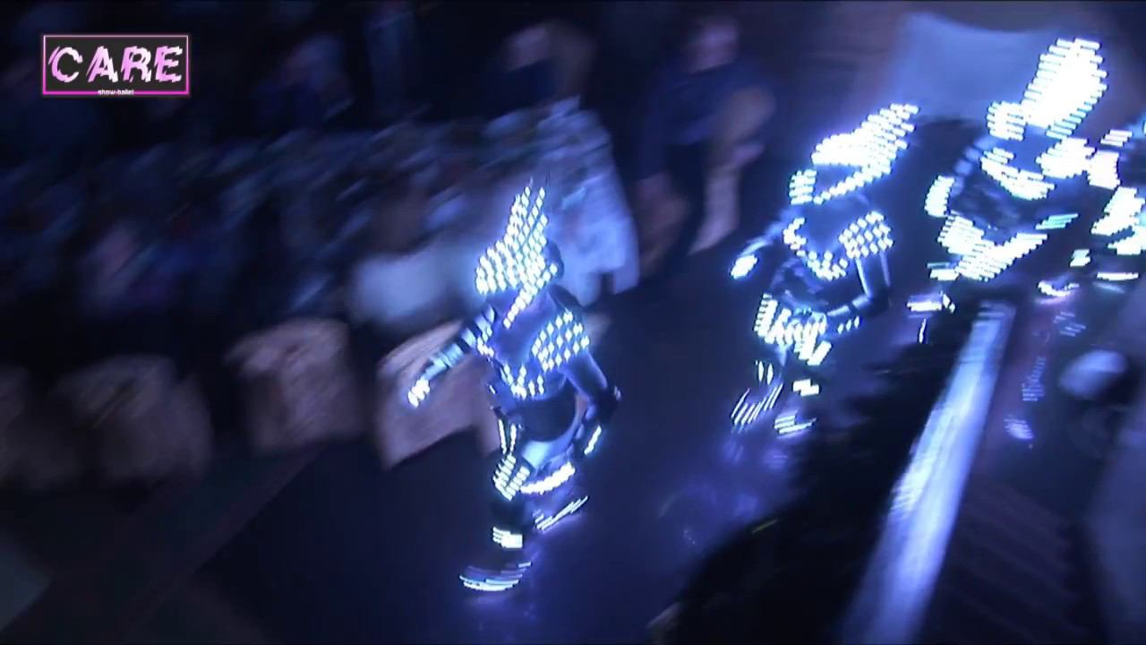 Светодиодный шоу-балет "Care" - танец КОСМО ЛЕДИ смотреть онлайн