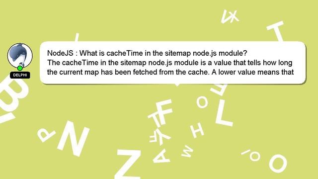 NodeJS : What is cacheTime in the sitemap node.js module? смотреть онлайн