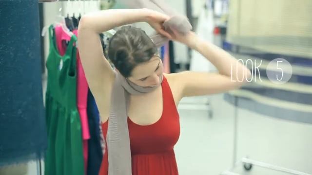 Как красиво завязать шарф смотреть онлайн