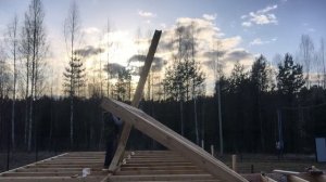 Как поднять каркасную стену 9 метров одному