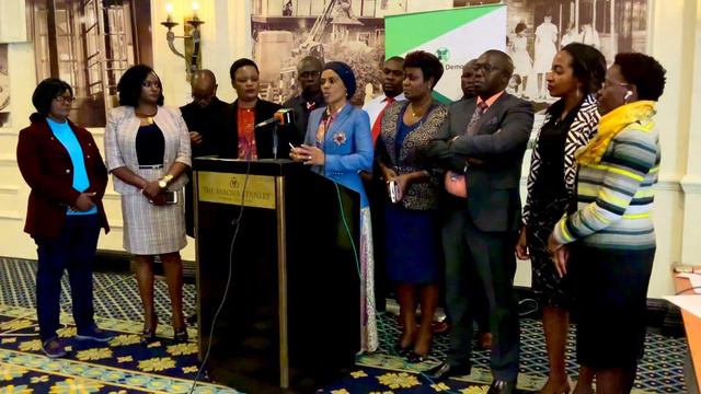 Outgoing Chairperson Hon. Abshiro Halake welcomes the new chairperson Hon. Priscilla Nyokabi смотреть онлайн