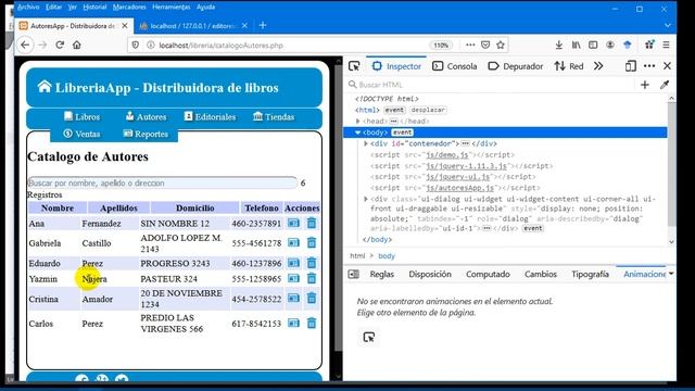Progra Web 18 Proyecto AJAX y JSON смотреть онлайн