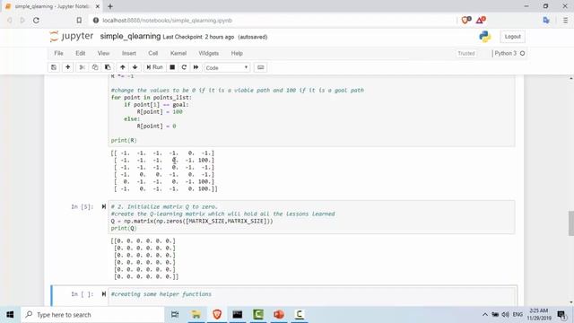Q Learning With Python Part 2 смотреть онлайн