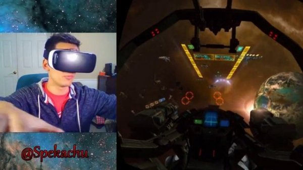 Gear VR SPACE GAME: Cosmos Warfare Review (Free)