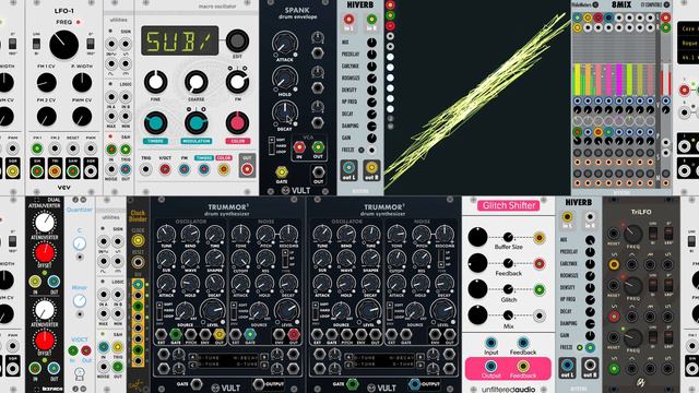macro beat - VCV Rack смотреть онлайн