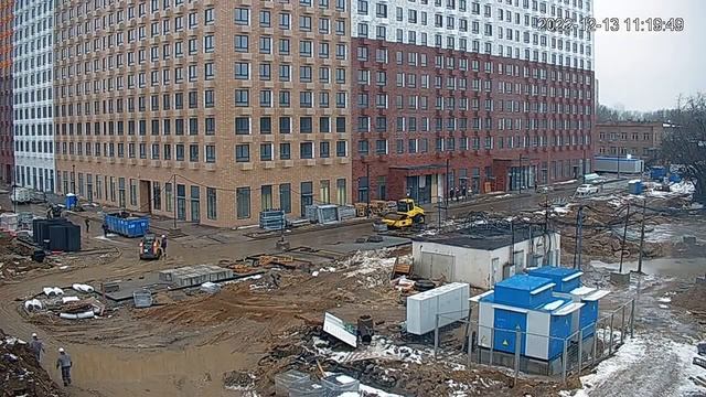 ПИК Кольская 8 ( камера 1 ) таймлапс с 10-12-2022 по 16-12-2022 смотреть онлайн