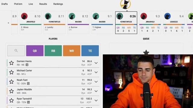 Fantasy Football Mock Draft 2021 | 8th Overall Pick Strategy смотреть онлайн