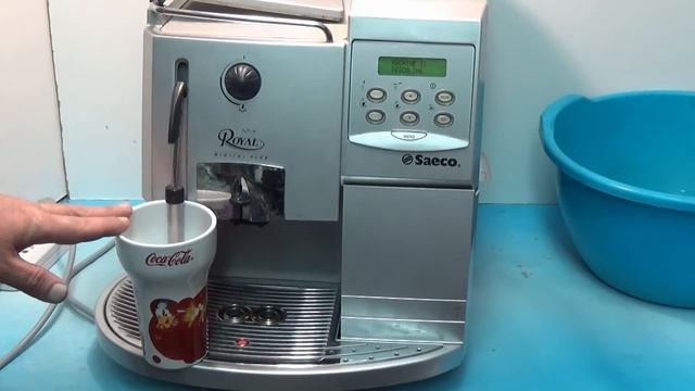 Декальцинация кофемашины Saeco Royal смотреть онлайн