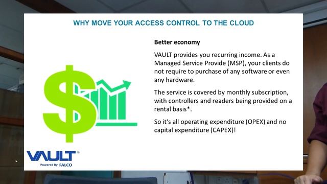 VAULT - CLOUD ACCESS CONTROL PRESENTATION смотреть онлайн