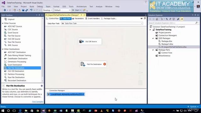 Exporting Data From SQL Server To CSV File смотреть онлайн