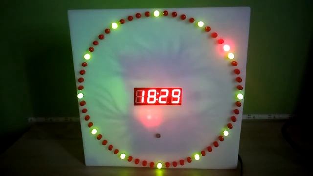 LED Clock - Arduino Pro Mini, shift registers смотреть онлайн