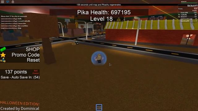Roblox Adventures - ESCAPE A GIANT EVIL PIKACHU! (A Very Hungry Pikachu) смотреть онлайн