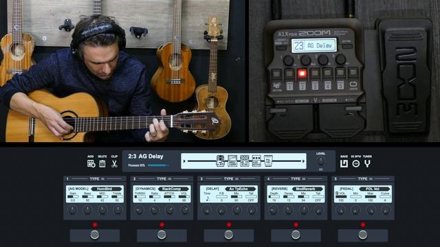 TEST Zoom A1X FOUR - Partie 2 - Le multi-effet pour instrument acoustique смотреть онлайн