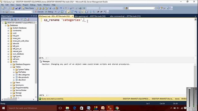How to rename table part 3 in urdu hindi| how to rename table name in sql server |DBMS | database|3 смотреть онлайн