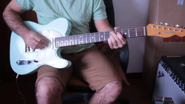 Fender Telecaster Classic60s lacquer surf green смотреть онлайн
