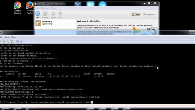 Creating a docker machine windows смотреть онлайн