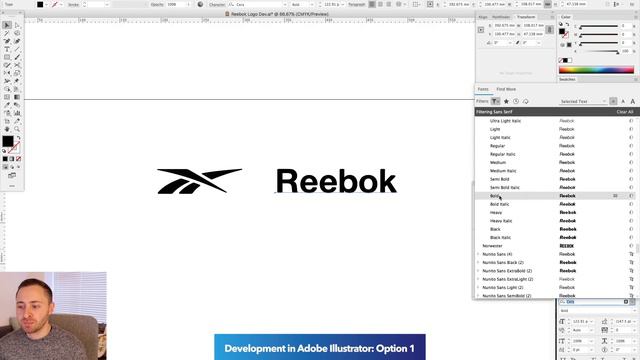 I redesigned the Reebok logo FIVE TIMES смотреть онлайн