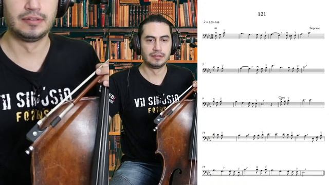 Hino 121 CCB - Aula Online - SOPRANO, CONTRALTO, TENOR E BAIXO no VIOLONCELO Prof. BOAZ de OLIVEIRA смотреть онлайн