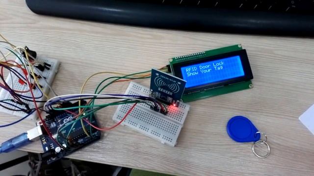 RFID замок на Ардуино смотреть онлайн