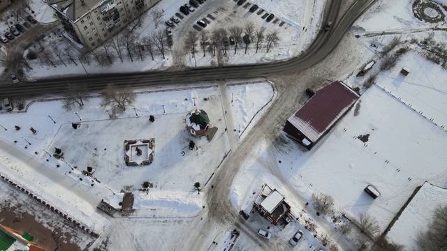 Усть - Каменогорск. Православный храм и набережная. смотреть онлайн