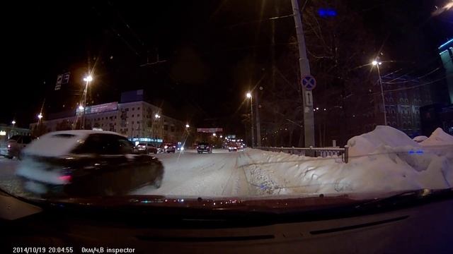 Видео Inspector Bora ночь город 1 тест форумповидеорегистраторам рф смотреть онлайн