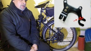 Установка переходника для дисковых тормозов.