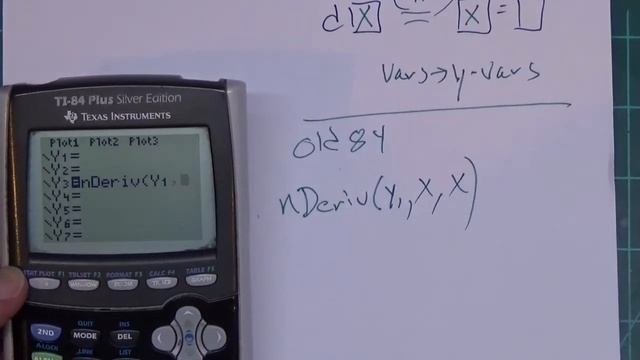 Using the TI 83/84 calculator to find a derivative смотреть онлайн