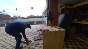 Сварочный Аппарат на аккумуляторах Makita 18v ( welder machine battery Makita 18v )