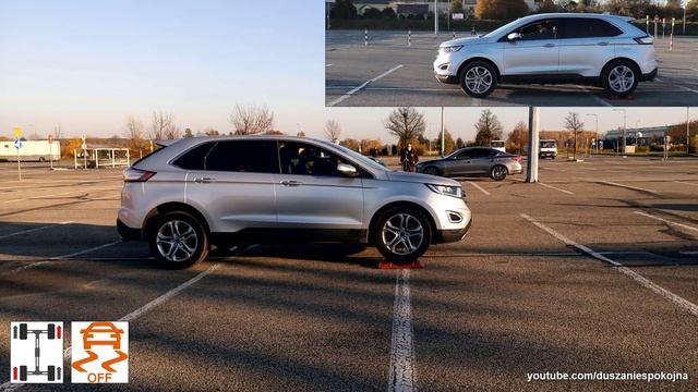SLIP TEST - Skoda Kodiaq 2.0 TDI 4x4 vs Ford Edge 3.5 V6 AWD - @4x4.tests.on.rollers смотреть онлайн