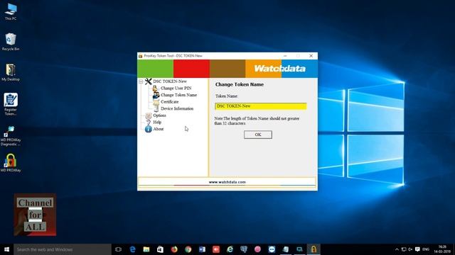 Digital Signature Certificate (DSC) Installation | Watchdata ProxKey | Features Explained смотреть онлайн