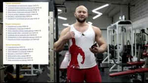 Программа тренировок для начинающих - мужчин на 3 раза в неделю. Тренировка №2 (среда) Программа