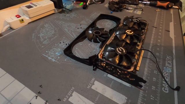 GPU Fan Replacement EVGA RTX 3070 Ti XC3 смотреть онлайн