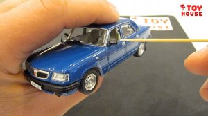 Про МАШИНКИ МОДЕЛЬКИ ГАЗ 3110 «ВОЛГА» модель масштаб 1:43