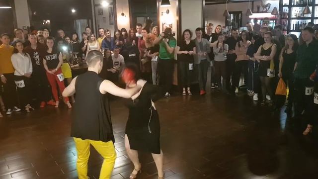Чемпионат Украины по бачате 2018 - Судейский выход - Алексей и Валерия Орищенко смотреть онлайн