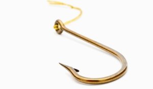 Как правильно привязать крючок.