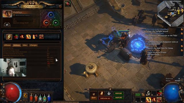 PoE making my own melee build #6 смотреть онлайн