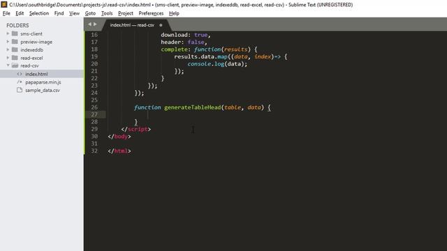 How to Read/Parse CSV File in Browser with Papaparse Javascript Library смотреть онлайн