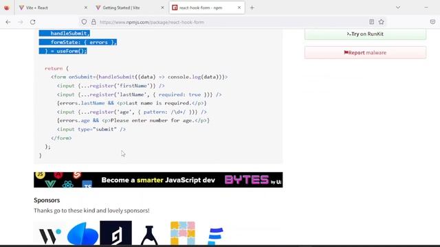 [React] Form Controlled by 3rd Party library || How to Build Forms by 3rd Party Components смотреть онлайн