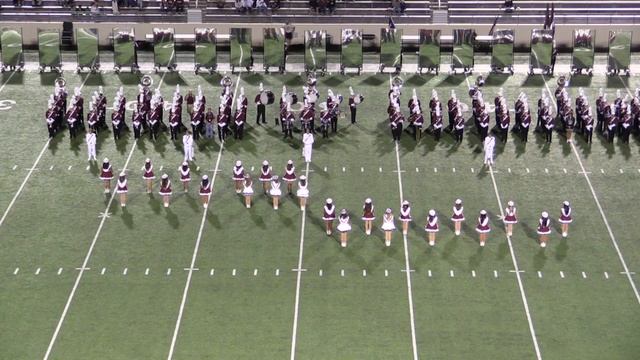 20161014 Sherman High School Bearcat Hi-Stepper Drill Team Halftime Performance