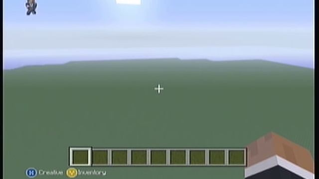 Minecraft: Xbox edition- How to spawn a super flat world смотреть онлайн