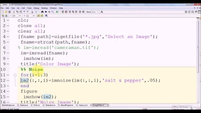 Image Processing in Matlab Part 3: Noise And Filtering смотреть онлайн