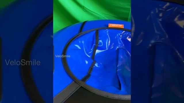 Ватрушка-Тюбинг VeloSmile "Синий Жук" 80-100 см - краткий обзор смотреть онлайн