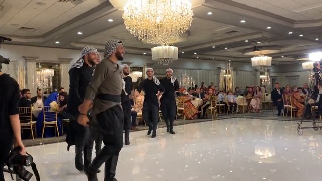 Mawtani Dabke Group - Palestinian Wedding In Dearborn.